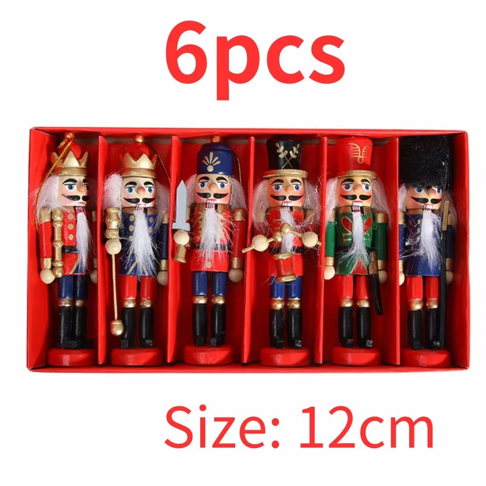 Nutcracker Figurine - 10/12/14cm 호두까기 인형 미니어처 핑크 시리즈