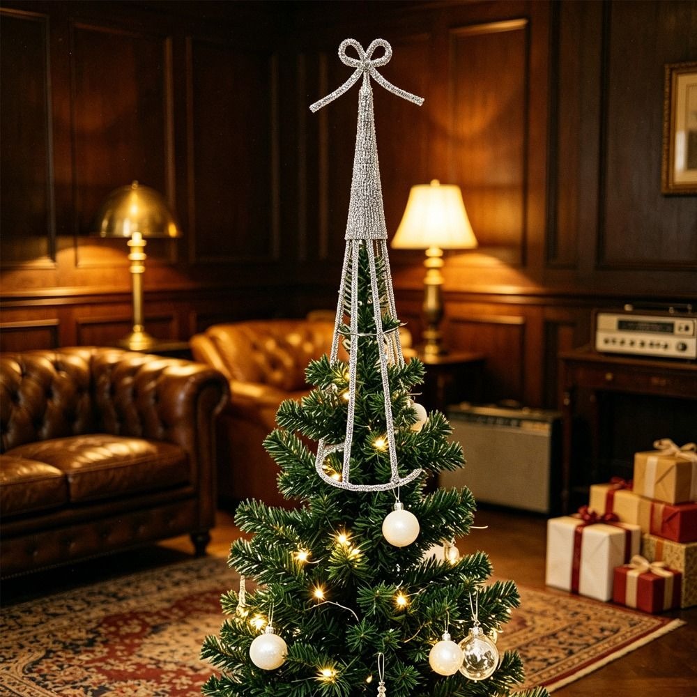 Star Tree Topper - 단철 크리스마스 트리 장식 별 모양,
