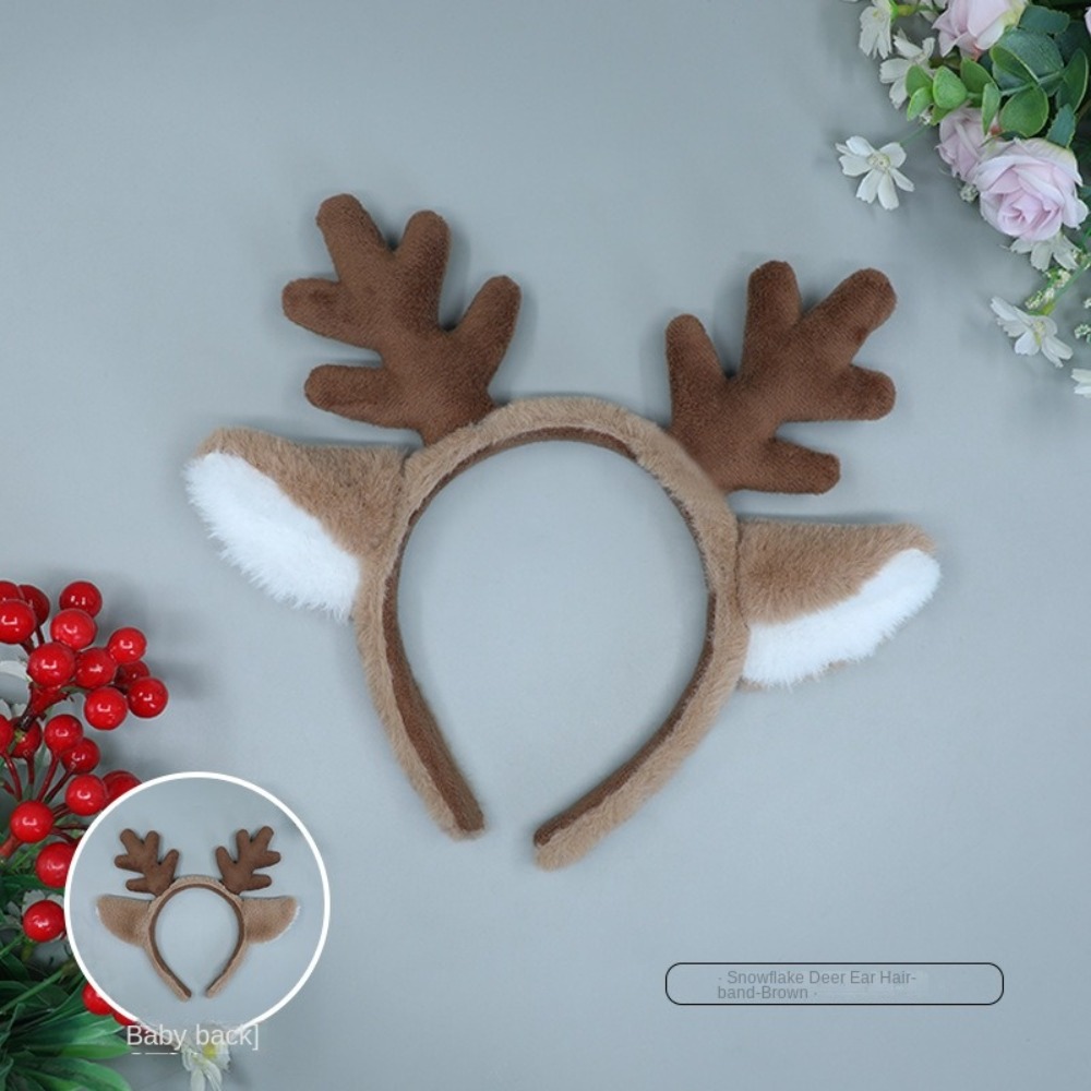 부드러운 크리스마스 머리띠 푹신한 코스프레 소품 사슴  - Reindeer Antlers Headband 리뷰 및 가격