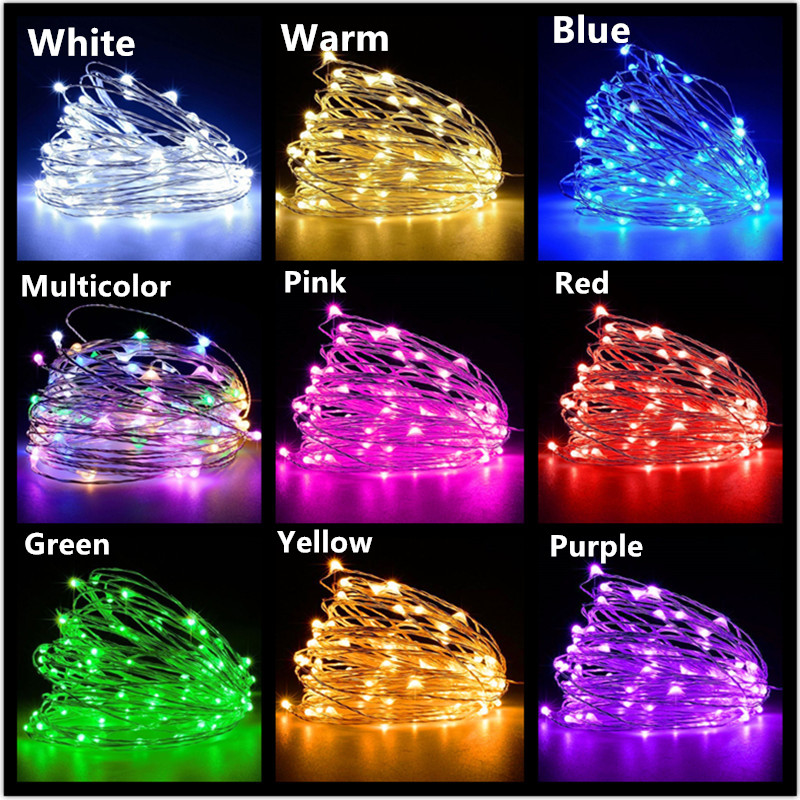 10M 5M 3M 2M 구리선 LED 반짝이 가랜드 배 - Tinsel Garland Decoration 리뷰 및 가격