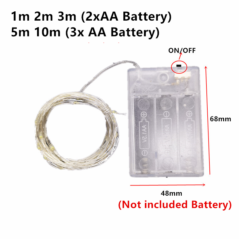 10M 5M 3M 2M 구리선 LED 반짝이 가랜드 배 - Tinsel Garland Decoration 리뷰 및 가격