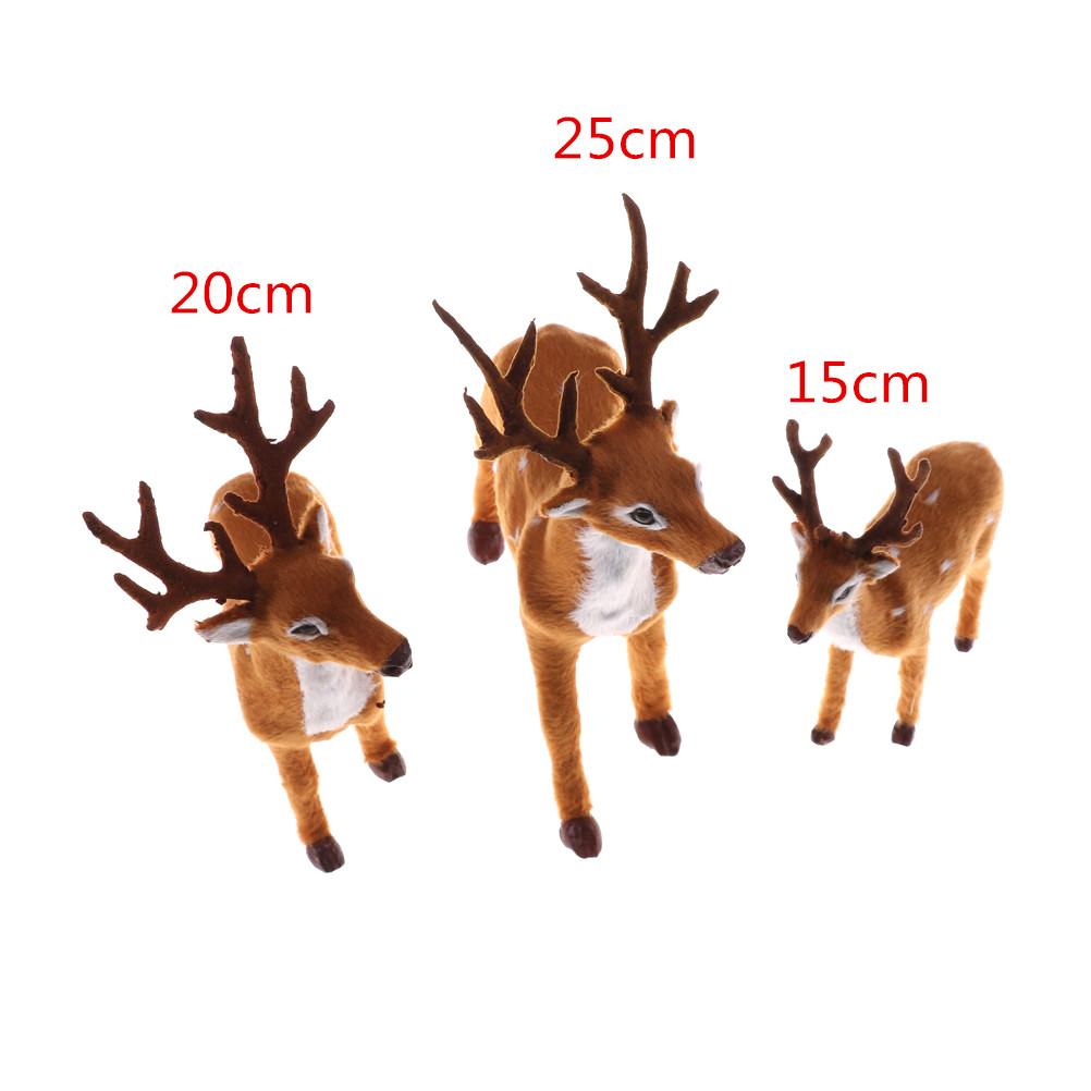크리스마스 시뮬레이션 봉제 순록 크리스마스 엘크 봉제  - Nutcracker Figurine 리뷰 및 가격