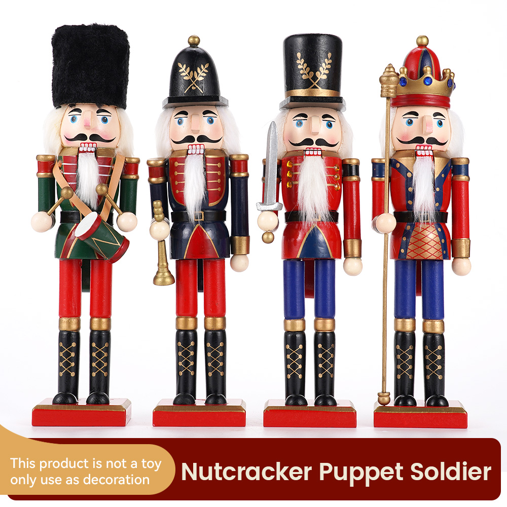 30cm 나무 호두까기 인형 장식 군인 Figureme - Nutcracker Figurine 리뷰 및 가격