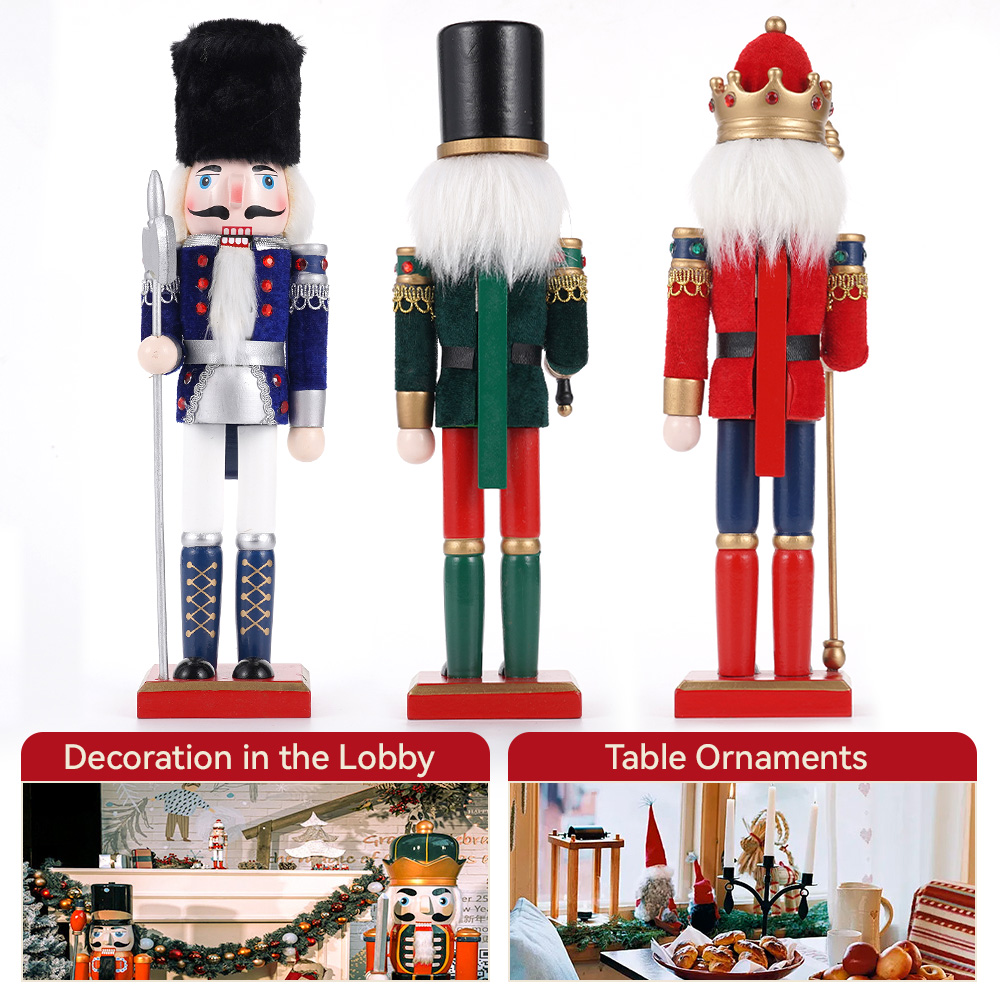 크리스마스 나무 호두까기 인형 장식 군인 피규어 수공예 - Nutcracker Figurine 리뷰 및 가격