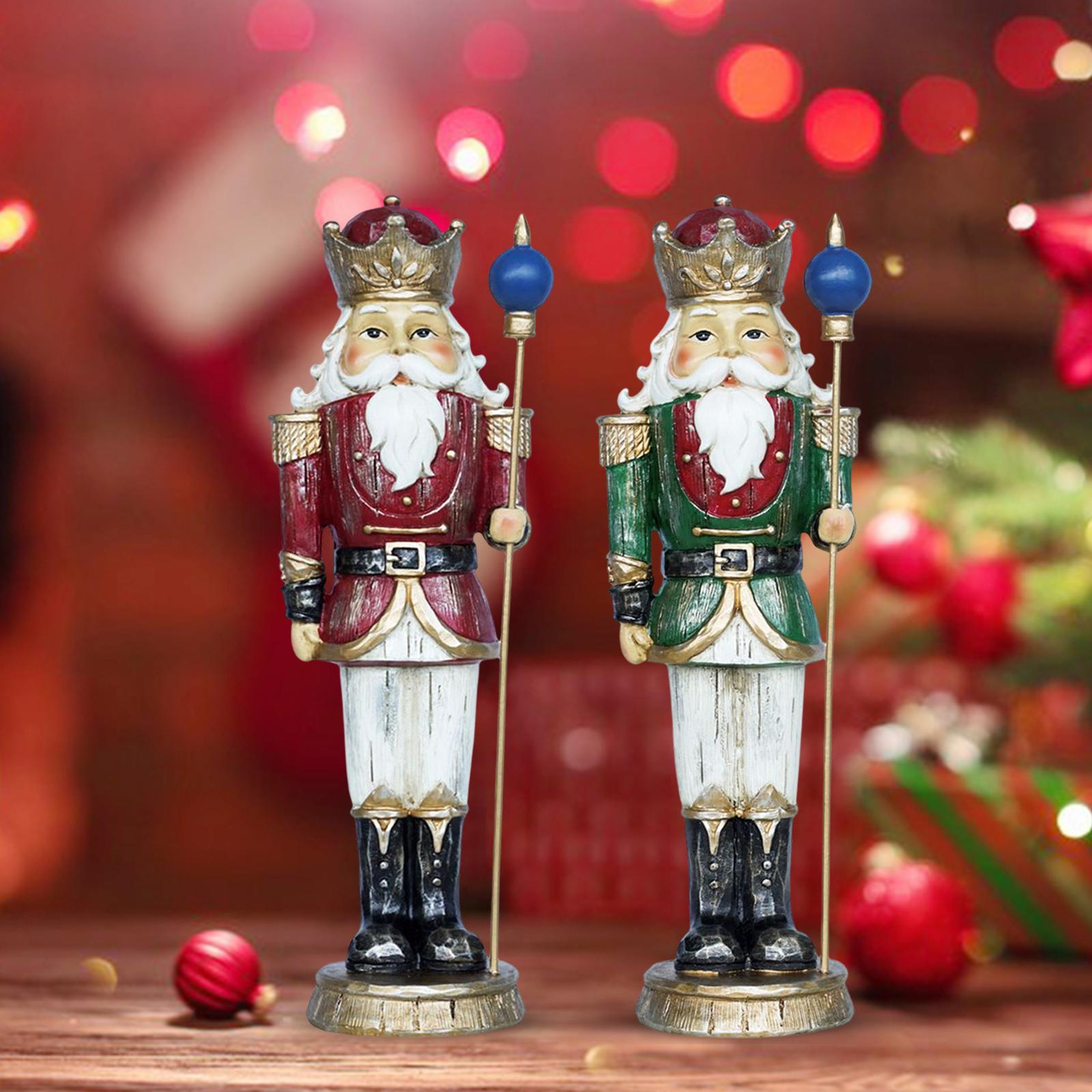 10 인치 수지 크리스마스 호두 까기 인형 군인 선물  - Nutcracker Figurine 리뷰 및 가격