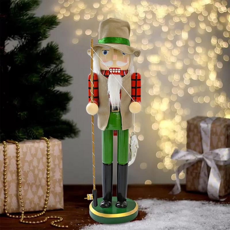 어부 호두까기 인형 14.96인치 나무 호두까기 인형  - Nutcracker Figurine 리뷰 및 가격