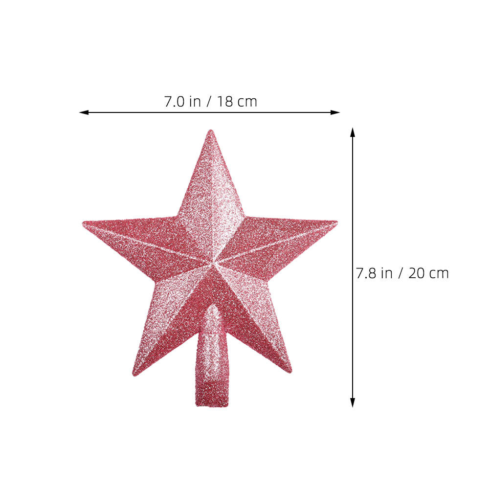 3개입 크리스마스 장식품 대형 별 트리 장식 글리터 미 - Star Tree Topper 리뷰 및 가격