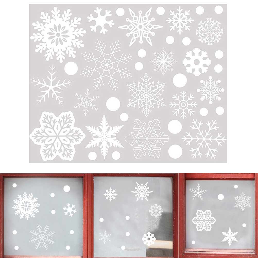 크리스마스 축제 용품 선물, 홈 데코, 스노우 플레이크 - Snowflake Window Decal 리뷰 및 가격