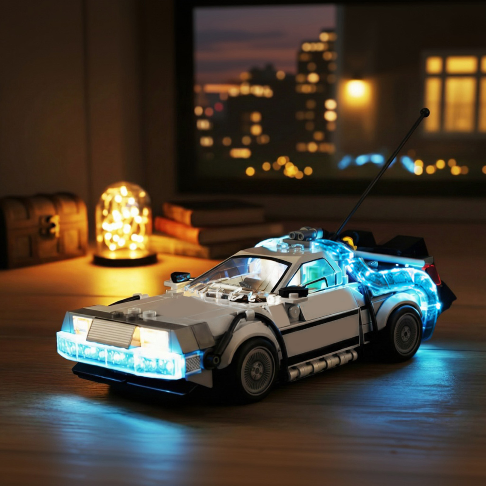 백 투 더 퓨처 델로리안의 레고 타임머신용 LED 조명 - Lego Set Technic 리뷰 및 가격