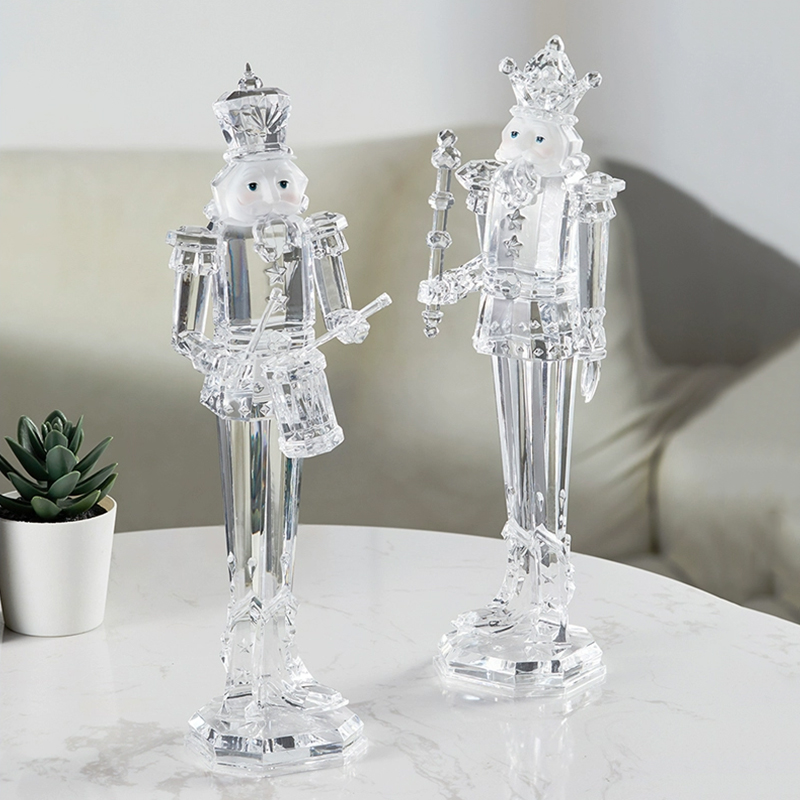 아크릴 캐릭터 동상, 호두까기 인형 병사 조각 장식품, - Nutcracker Figurine 리뷰 및 가격