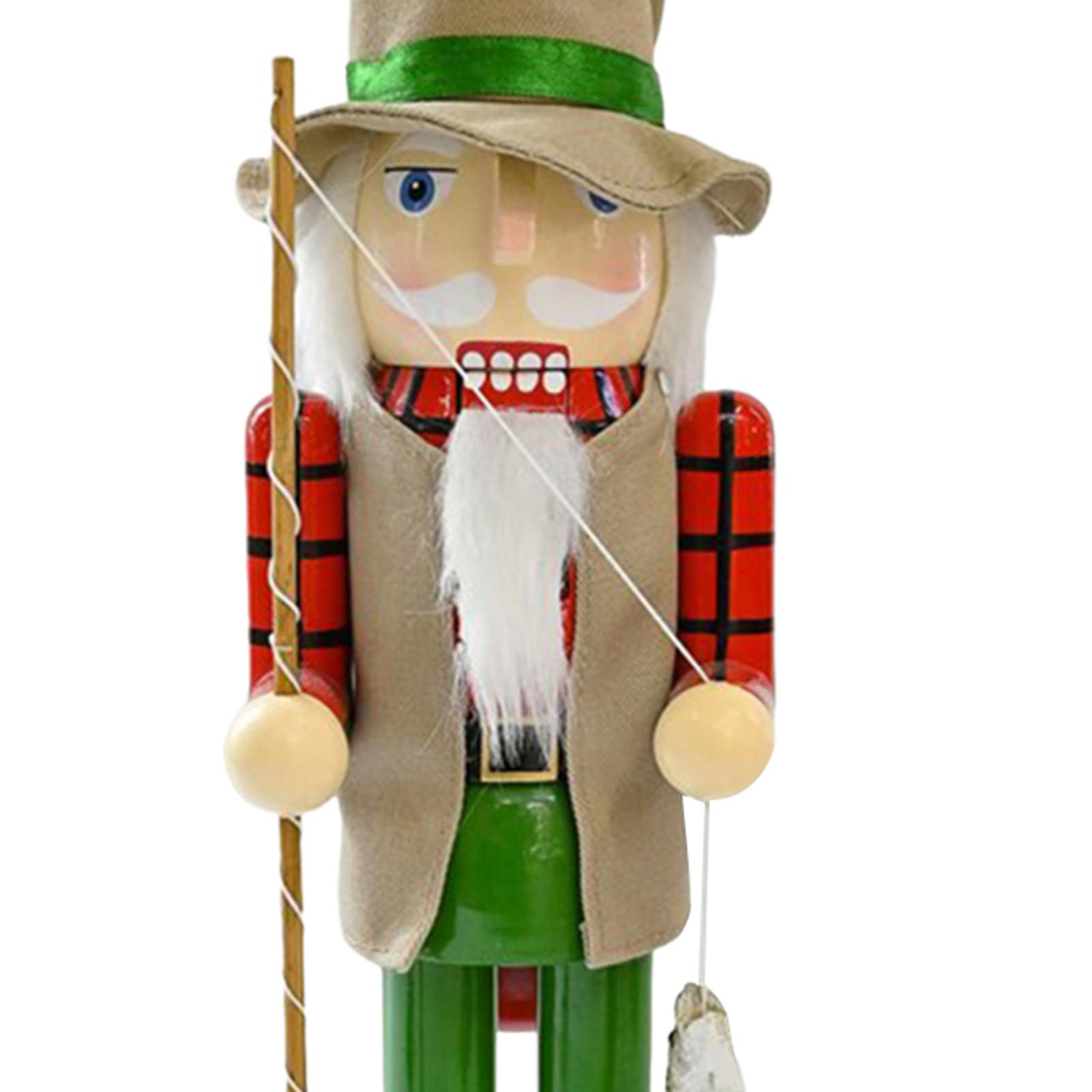 나무 호두까기 인형 크리스마스 장식 테이블 센터피스 크 - Nutcracker Figurine 리뷰 및 가격