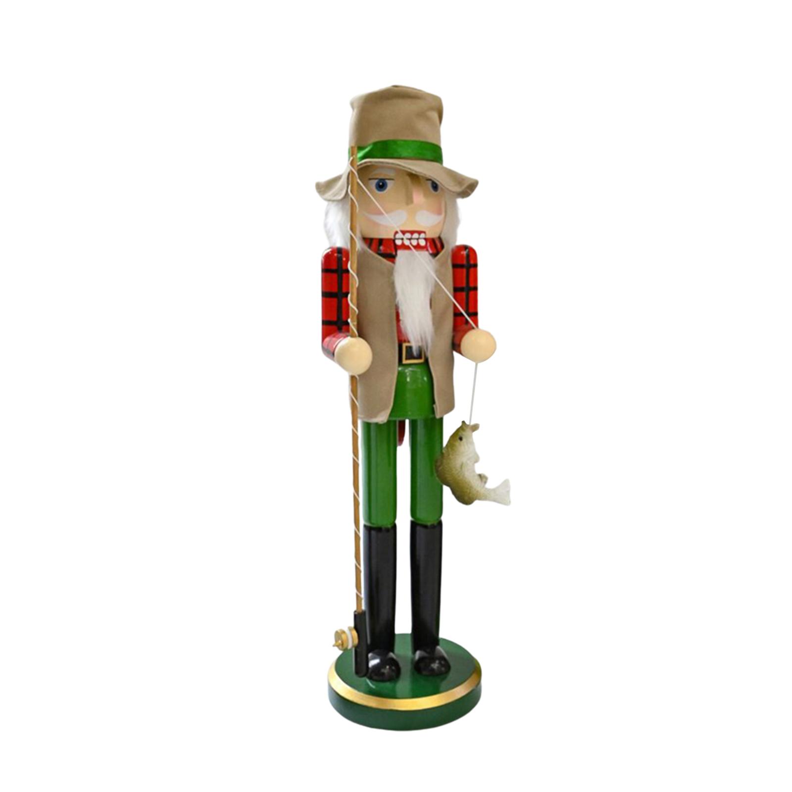 나무 호두까기 인형 크리스마스 장식 테이블 센터피스 크 - Nutcracker Figurine 리뷰 및 가격